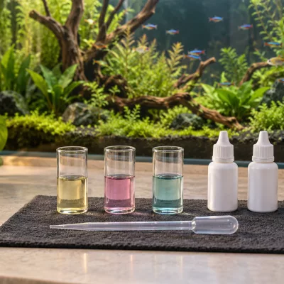 Tests d’eau en aquarium : lesquels sont indispensables ?