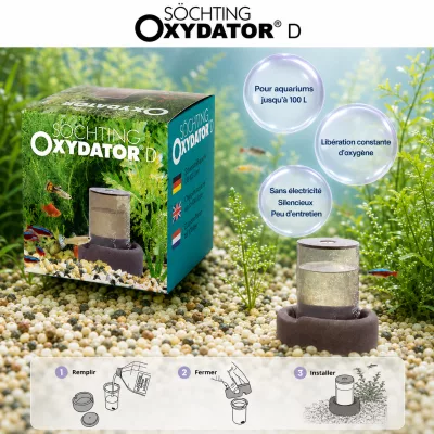 Söchting Oxydator D – Oxygénateur pour aquarium jusqu’à 100 L