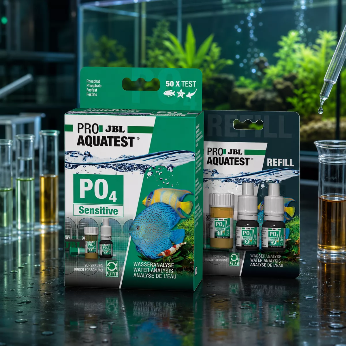 JBL ProAquaTest PO4 Sensitive – Kit complet ou recharge