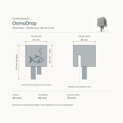 Alchimia OsmoDrop – Osmolateur pour aquarium
