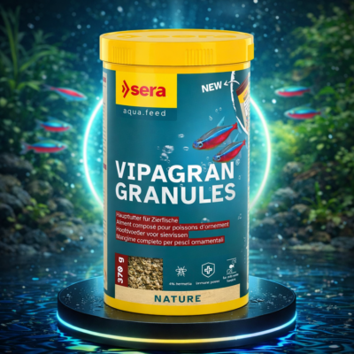 Sera Vipagran Granules - Aliment composé pour poissons d'ornement